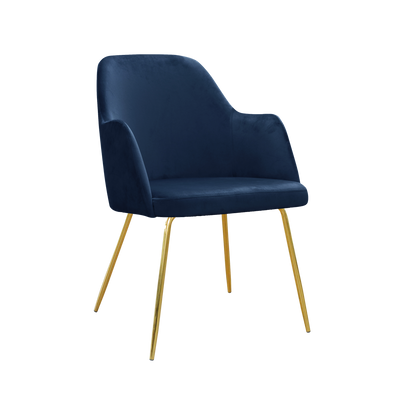 Fotele na złotych nogach