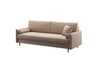 Bolivio 3R Dreisitzer-Schlafsofa – Stoffelement Samt