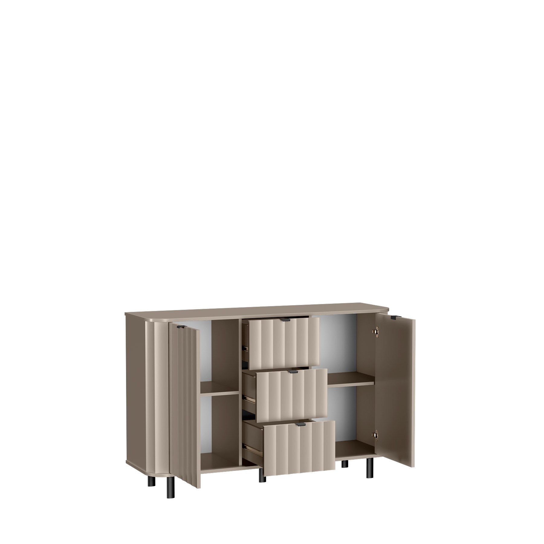 Komoda NORA-1 metalowe uchwyty