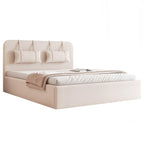 Lavira Polsterbett mit Bettkasten und höhenverstellbarem Metallrahmen