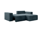 Lunari L-förmiges Ecksofa – mit Schlaffunktion und Bettkasten, Bezug aus Scala-Cord