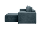 Lunari L-förmiges Ecksofa – mit Schlaffunktion und Bettkasten, Bezug aus Scala-Cord