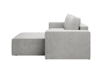 Lunari L-förmiges Ecksofa – mit Schlaffunktion und Bettkasten, Bezug aus Scala-Cord