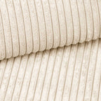 Silvano Ecksofa L-förmig mit Stauraum und Schlaffunktion, Cordstoff.