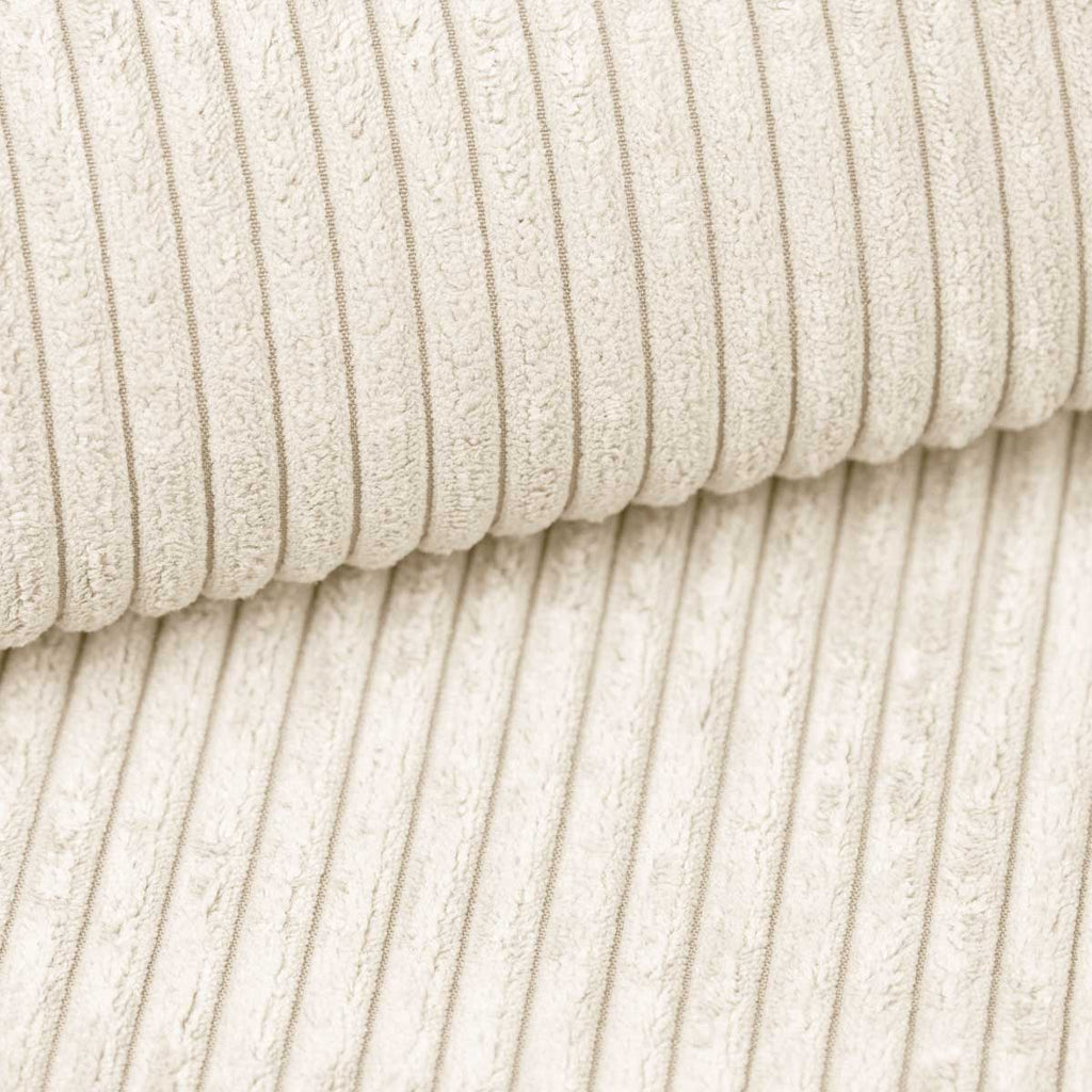 Silvano Ecksofa L-förmig mit Stauraum und Schlaffunktion, Cordstoff.