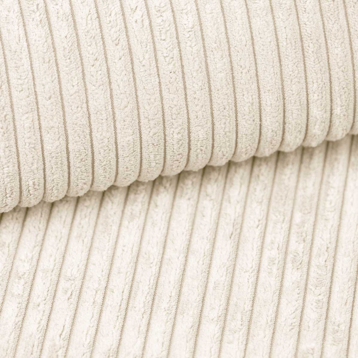 Silvano Ecksofa L-förmig mit Stauraum und Schlaffunktion, Cordstoff.