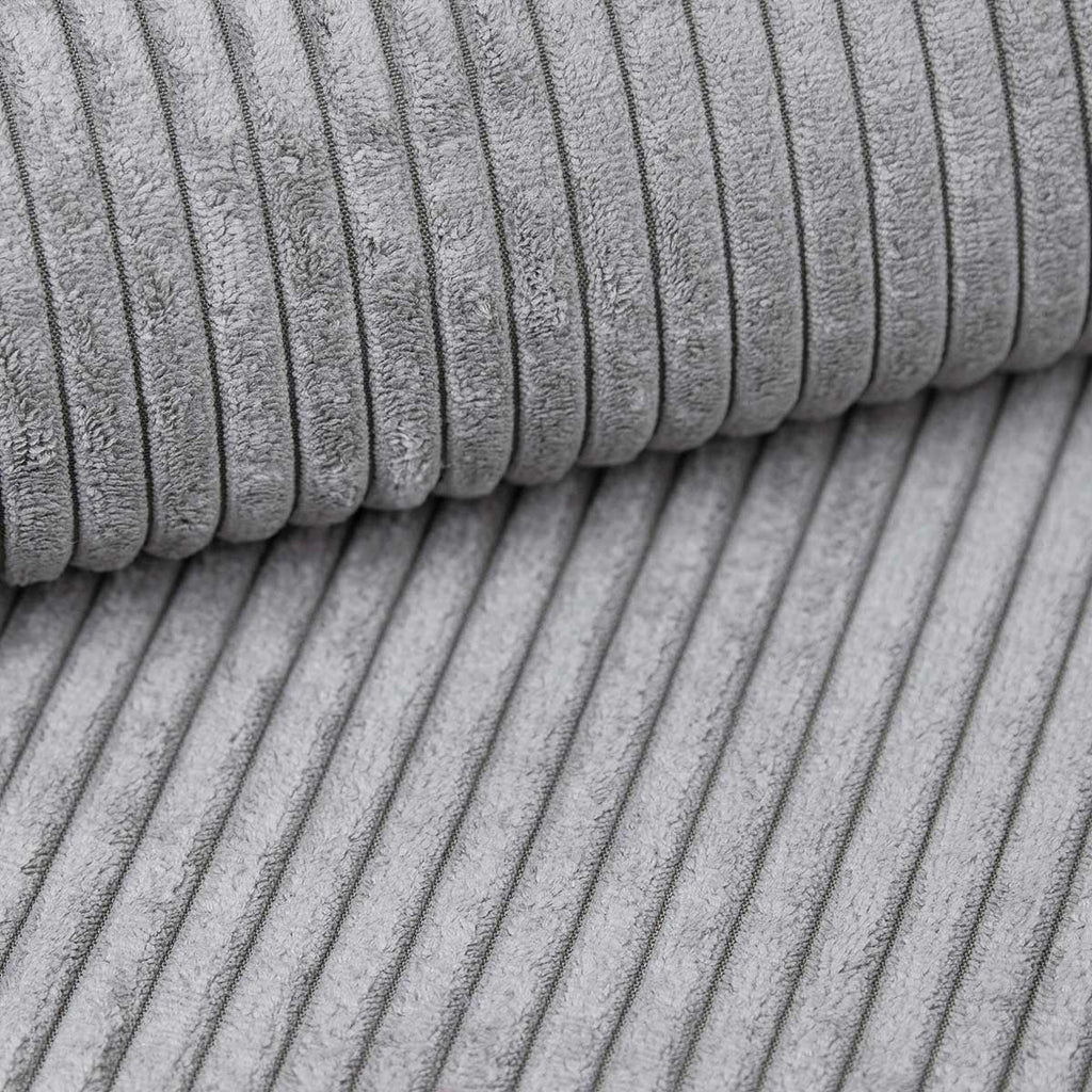 Silvano Ecksofa L-förmig mit Stauraum und Schlaffunktion, Cordstoff.