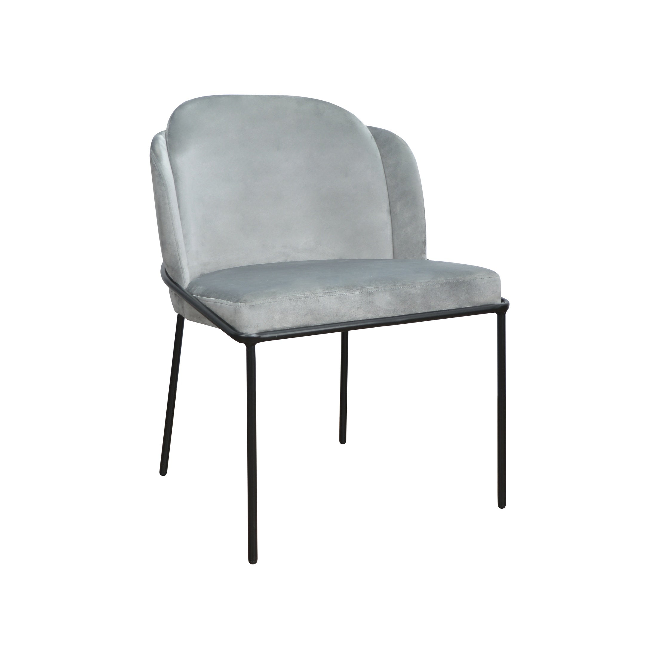 Stuhl Polly Newczarny