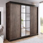 ARI 1 Kleiderschrank, 250 cm, in 3 Farben. Farbe: Weiß; Maße: 250 x 200 x 62 cm
