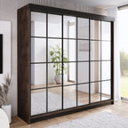 ARI 3 Kleiderschrank, 250 cm, in 3 Farben. Farbe: Weiß; Maße: 250 x 200 x 62 cm