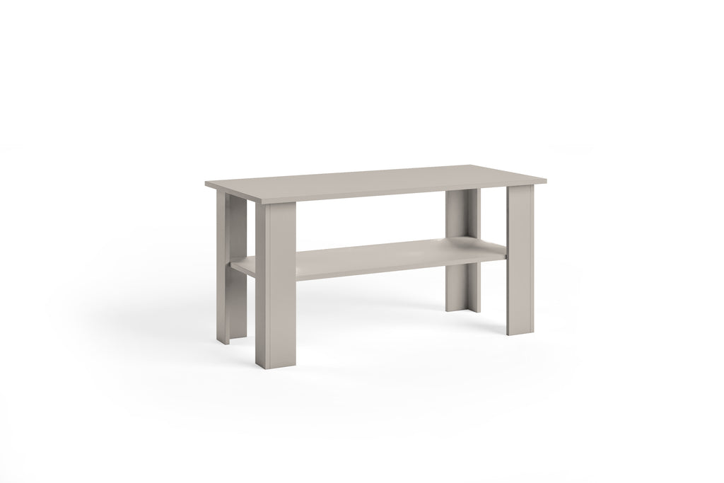 Serena Couchtisch, 100 cm, in 5 Farben. Farbe: Weiß; Maße: 100 x 58 x 55 cm