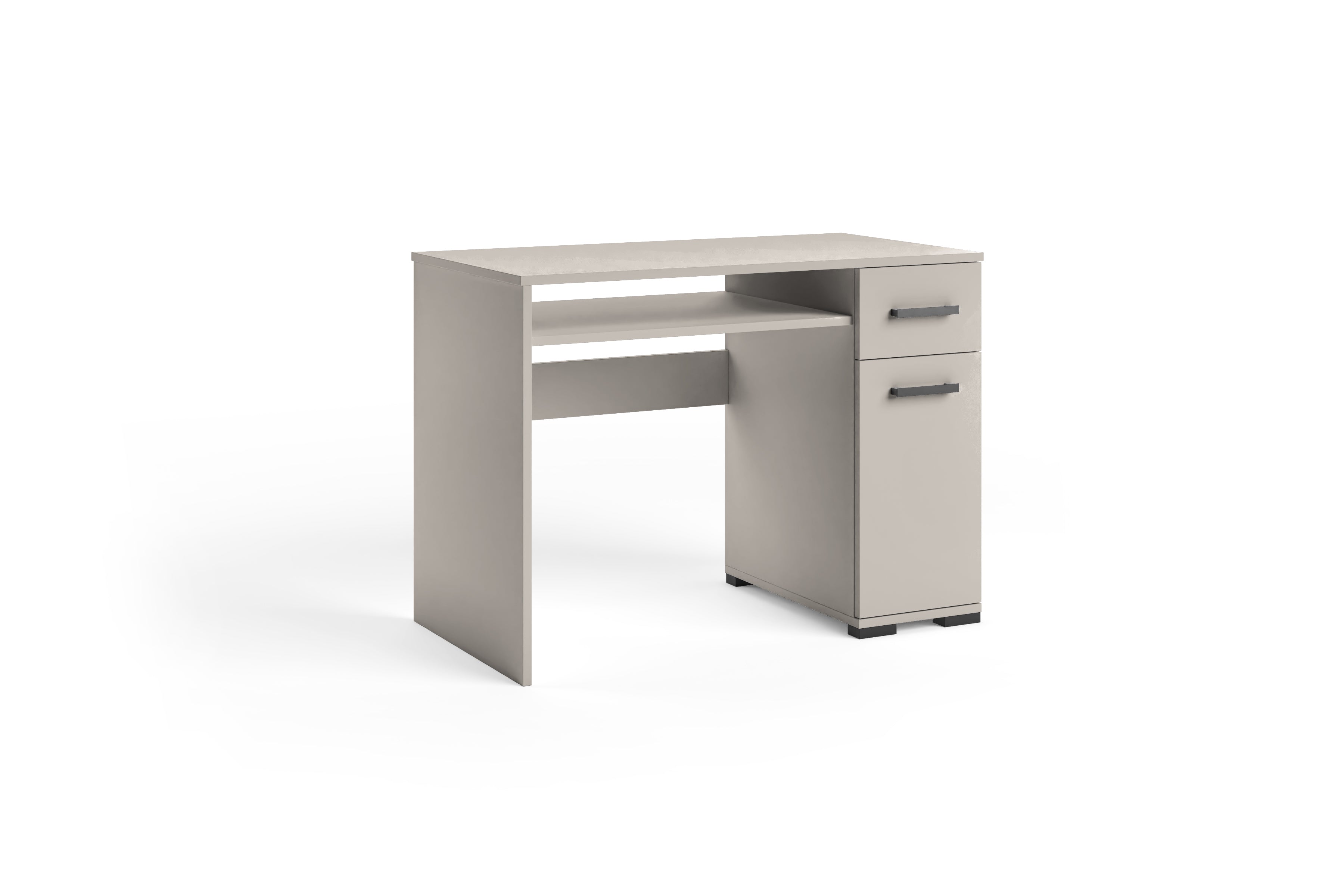 Dante Schreibtisch, 90–105 cm, in 5 Farben. Farbe: Weiß; Maße: 90 x 75 x 56 cm