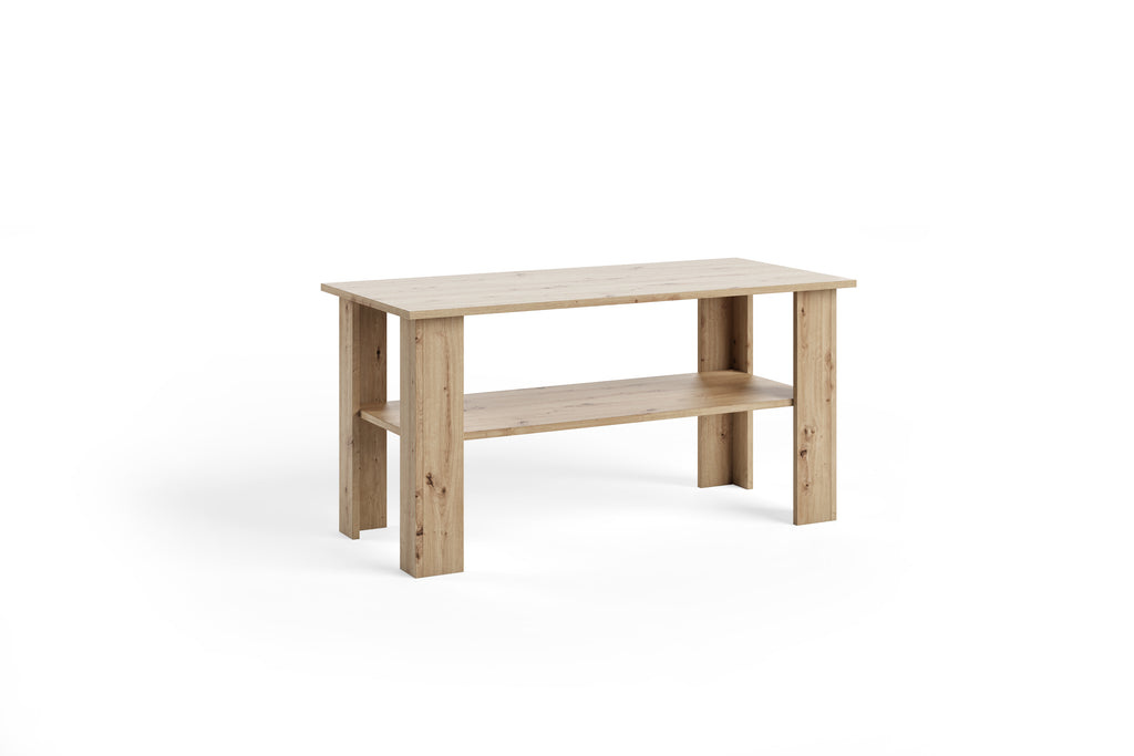 Serena Couchtisch, 100 cm, in 5 Farben. Farbe: Weiß; Maße: 100 x 58 x 55 cm