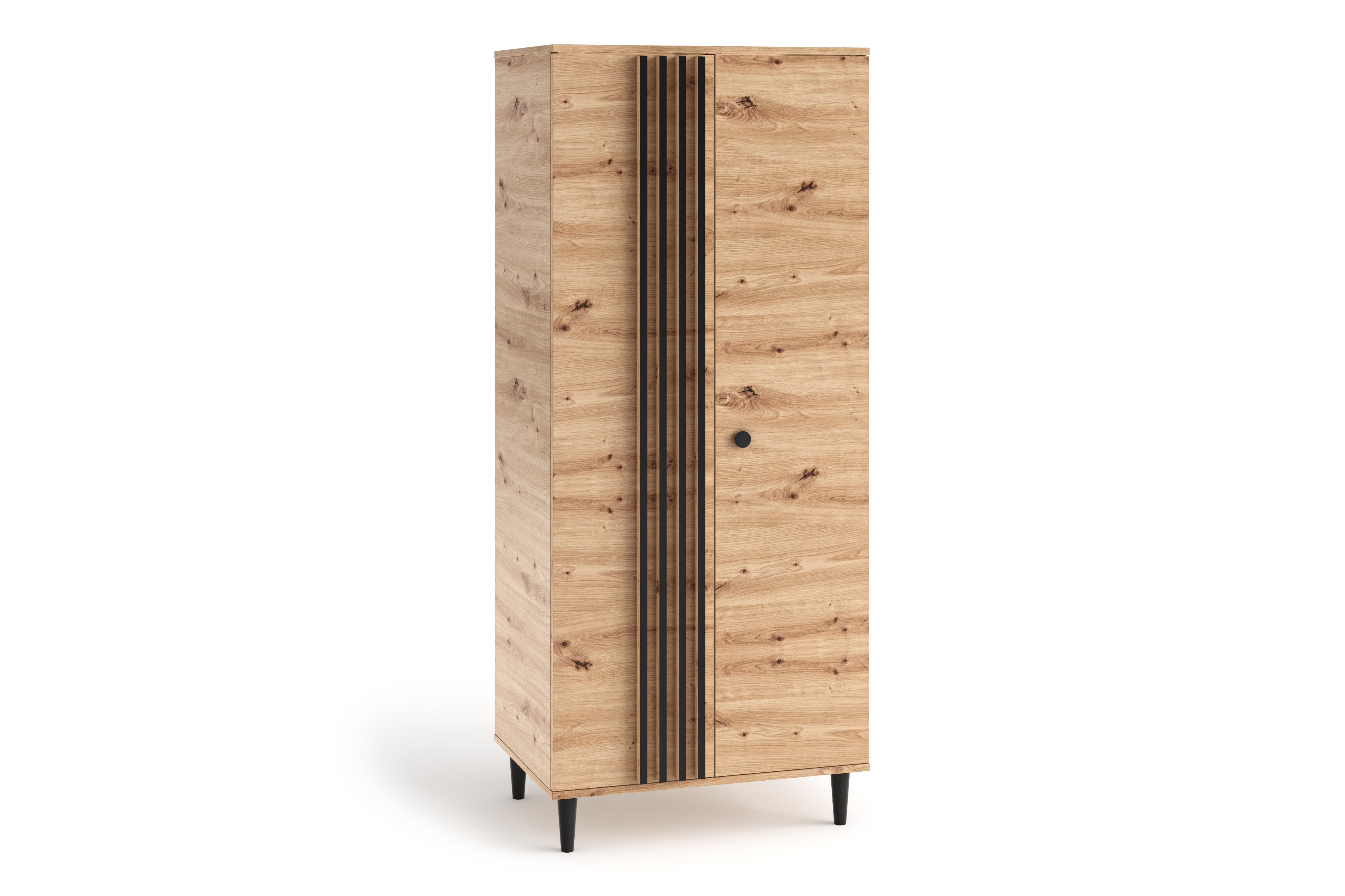 Komoda Porta lamel artisan 80cm. Kolor Artisan; Wymiar 80x196x56 cm