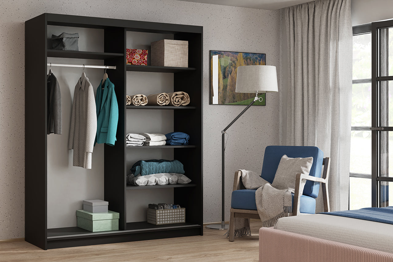 Großer Kleiderschrank DAREK – modernes Design und Funktionalität 100-180cm